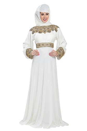 Moroccan Farasha Long Floor Touch Maxi Kaftan By Maxim Creation