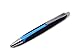 Schneider 138210 Ballpoint Pen Contrast Push Mechanism M Blue Barrel Colour: Blue/Anthracite
