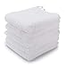 Kyapoo Bamboo Baby Washcloths Natural Towels Ultra Soft and Absorbent Reusable Wipes Perfect for Sensitive Skin Baby Shower Gift 5 Pack