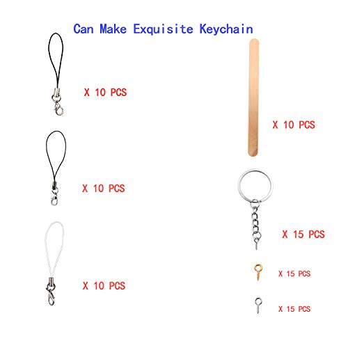 Resin Casting Alphabet Mold Letter Number Silicone Molds for Epoxy Resin Crafts Resin Keychains, Crayons, Soap, Clay Crafts,DIY Sugar Cake Craft Casting Molds Set Kit (Transparent)