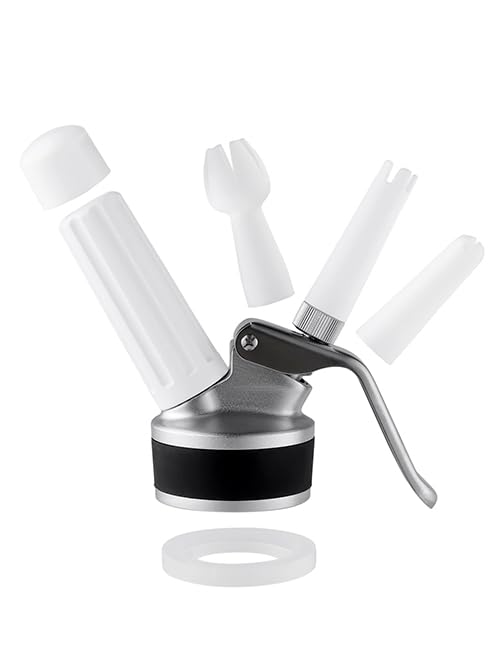 Photo 1 of Whipped Cream Dispenser Head and Cream Whipper Decoration Tips by Sivaphe Replacement Part fit Most Whip Cream Maker