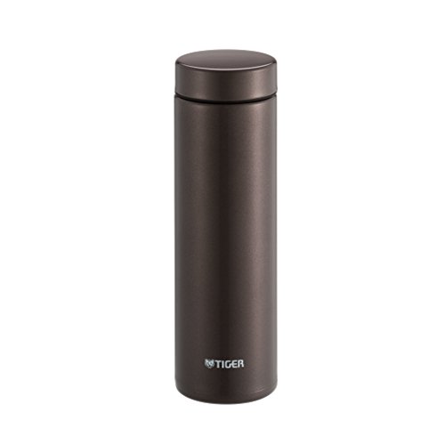 Tiger insulated travel mug, 16-ounce, brown