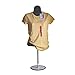 Male + Female Mannequin Torso by EZ Mannequins, Dress Form Body Display Stand, Easy Set Up and Transport, Great for Indoor Or Outdoor Table Products, Deluxe 8