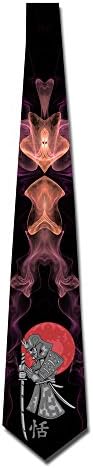 HAAUT Japanese Warrior Mens Custome Skinny Ties