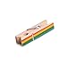 Outus Mini Craft Pegs Wooden Clothespins, Assorted Colors, 100 Pieces