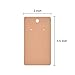 Coopay 200 Pieces Earring Display Card Earring Card Holder Blank Kraft Paper Tags for DIY Ear Studs and Jewelry, 3.5 x 2 Inches (Brown)