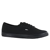 Vans Classic Authentic Lo Pro Black Black Womens Trainers Size 9 US