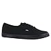 Vans Classic Authentic Lo Pro Sneakers Black/Black 8.5 B(M) US Women / 7 D(M) US Men