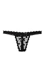 Hanky Panky Women's After Midnight Hot Dot Open Gusset G-String