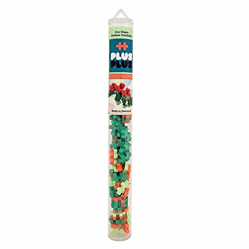 Plus-Plus - Mini Maker Tube - Stegosaurus - 70 pc Dinosaur