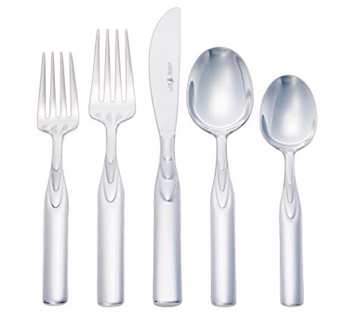 ZWILLING J.A. HENCKELS 22555-345 International Rapture 45- Piece Flatware Set, Stainless Steel