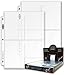 BCW 4-Pocket Pages for storing Photos or Postcards | Pocket Size 4