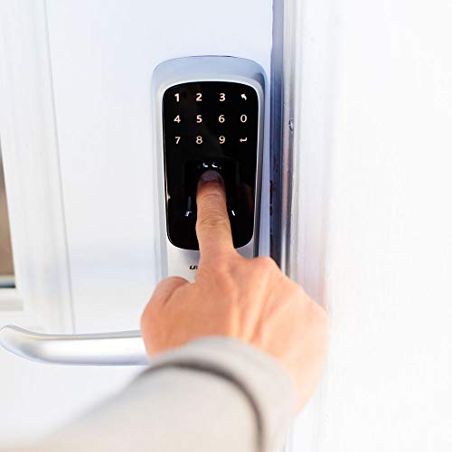 ULTRALOQ UL3 BT Bluetooth Enabled Fingerprint and Touchscreen Smart Lock (Satin Nickel) | 5-in-1 Keyless Entry | Secure… - Image 4