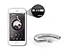 Ear Hook Bluetooth Wireless Headphones Non Ear Plug Bluetooth Headset with Microphone, Single Ear Headset Painless Wearing Sport Earphones for Smartphones,10 Hour Playtime (Silvery)