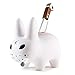 Kidrobot Backstab Smorkin Labbit Vinyl Figure (White Version) by Frank Kozik
