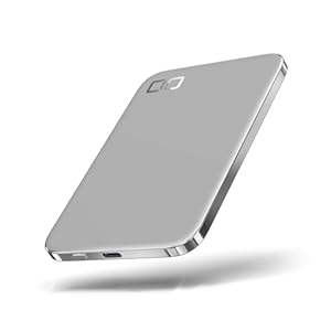 CIO 超薄型モバイルバッテリー [4.98mm] MagSafe対応（マグセーフ）Qiワイヤレス充電 7.5W 3000mAh 軽量