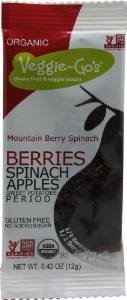 Mountain Berry Spinach Veggie-Go's (Pack of 10) 0.42 Ounce