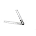 Elecall 2 in 1 Digital Protractor Goniometer Angle Finder Ruler Measuring Tool Stainless Steel Electronic Angle Gauge(300mm)