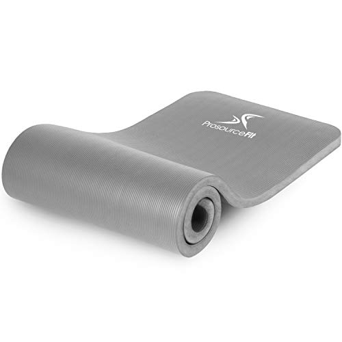 ProsourceFit Extra Thick Yoga and Pilates Mat ½” (13mm) or 1" (25mm), 71inch Long High Density