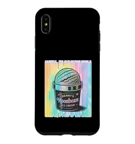 Vintage Moonbeam Ice Cream Truck Retro Double Scoop Popsicle Case for iPhone Xs…