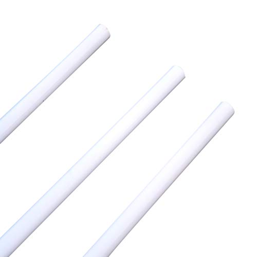 Outsunny Sun Sail Shade Canopy Adjustable Installation Pole/Pipe Kit