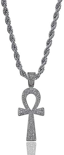 ZhongYi Egyptian Ankh key Pendant necklace