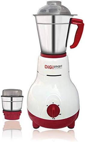 DIGISMART 600W Mixer Grinder With Jar, White