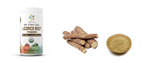 image for Organic Aura Certified Organic Licorice Root Powder 16Oz -1Lb. Natural