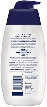 Aquaphor Baby Wash & Shampoo 16.9 fl oz Pediatrician Recommended Brand view 3