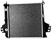 TYC 2481 Jeep Liberty 1-Row Plastic Aluminum Replacement Radiator
