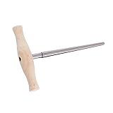 Kmise Violin Viola Peg Hole Reamer 1:30 Taper Wood Handle for Luthier Tool Parts 1 Pcs (Type 1)