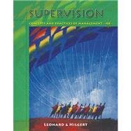 Supervision Concepts and Practices of Management 10E 0324536844 Book Cover
