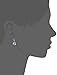 Amazon Essentials 10k Yellow Gold Amethyst and Diamond Drop Earrings (.02 cttw, I-J Color, 12-13 Clarity), (previously Amazon Collection)