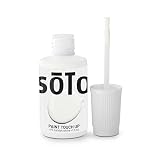 soto Paint Touch UP (Interior/Exterior) - Non-Toxic Interior Scratch + Scuff Repair: Wall, cabinets, Trim + molding, Furniture, Windows (Size: 1 fl oz, Sheen: Matte, Color: No. 03 Turkish White)