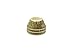 Fox Run Gold Foil Muffin and Cupcake Liners, Set of 48 Small Size Wrappers