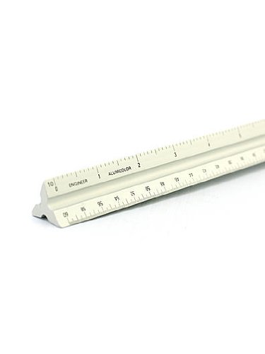 12" Triangular Engineer Scale