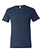 Bella Canvas Unisex Triblend Short-Sleeve V-Neck T-Shirt L Navy Triblend