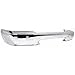 MBI AUTO - Chrome, Steel Front Bumper Face Bar for 1998 1999 2000 Ford Ranger Pickup 2WD/4WD 98 99 00, FO1002346