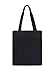 BUMBLE CRAFTS Canvas Tote Bags Bulk Set Of 12 - Customizable Plain Canvas Tote Bag Set For DIY Projects - 100% Cotton Canvas Bags - Canvas Totes (Black)