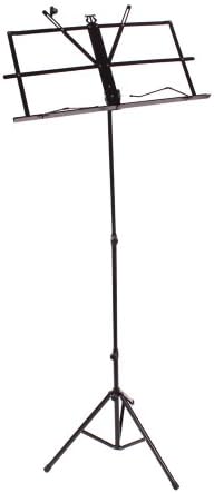 OLSETI Music Stand, Kasonic Professional Collapsible Orchestra Portable and Light weight with Music Sheet Clip Holder & Carrying Bag
