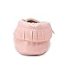 Voberry® Baby Girls Soft soled Tassel Bowknots Crib Shoes Moccasins (6~12 Month, Pink)