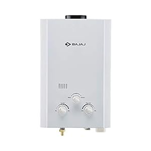 Bajaj Majesty Duetto Gas Water Heater (White) Wall mounting