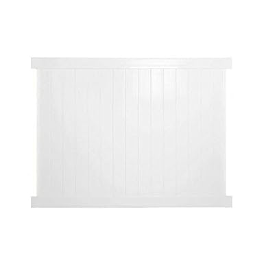 Amazon Com Savannah 4 Ft H X 8 Ft W White Vinyl Privacy Fence Panel Industrial Scientific