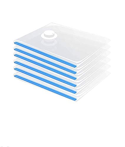 REQUISITE NEEDS Incredibly Strong Premium Space Saver Vacuum Storage Bags [ 60 x 80 cm] (Pack of 6)
