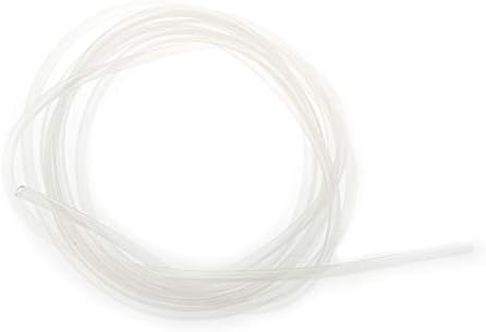 GUINV 3mm x 5mm Silicone Tube Hose Translucent Tube Food Grade Non-Toxic Soft Rubbe