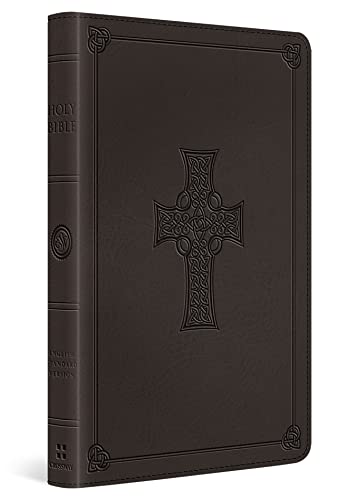 ESV Thinline Bible (TruTone, Charcoal, Celtic Cross Design)