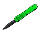 Firecracker Knife - mini keychain pocket knife (Green)