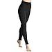 Angelina Fleece Lined Leggings, #1401_black,one size