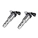 2PCS Vanos Solenoid Variable Valve Timing VVT Solenoid | for BMW 128i 135i 325i 328i 330i 335i 525i 528i 530i 535i 740i E60 E90 N52 N54 & More with 2.0L 2.5L 2.8L 3.0L | Replaces# 11367585425