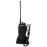 Retevis RT1 2 Way Radio 10W VHF 136-174 MHz 16CH Scan VOX Scrambler 1750Hz tone Walkie Talkies Handheld Transceiver Ham Amateur Radio with Earpiece (Black)
